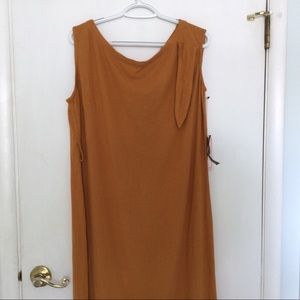 Women’s New York & Co. Gold Shift Dress Size 14